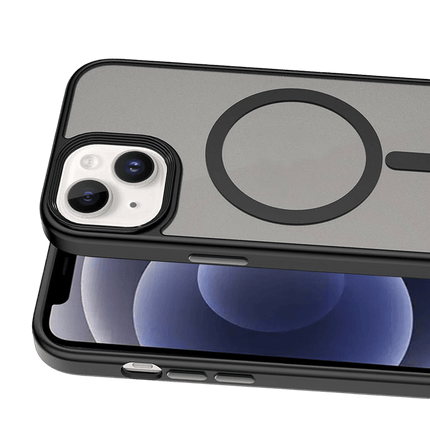 iPhone 14 Megane Magsafe Kapak Kılıf - Siyah 2