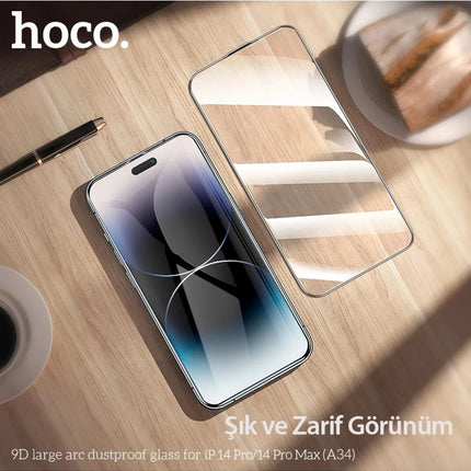 iPhone 14 Pro 9D Dustproof Cam Ekran Koruyucu 8