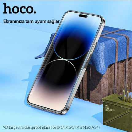 iPhone 14 Pro 9D Dustproof Cam Ekran Koruyucu 6