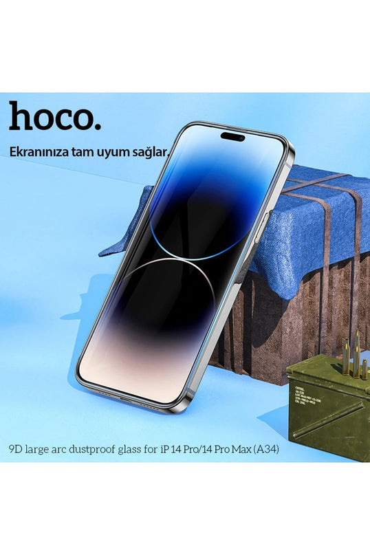 iPhone 14 Pro 9D Dustproof Cam Ekran Koruyucu 6