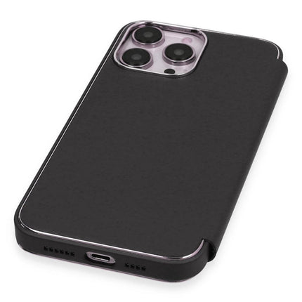 iPhone 14 Pro Dolpin Kapaklı Kılıf - Siyah 5