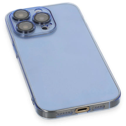 iPhone 14 Pro Max Armada Lensli Kapak Kılıf - Sierra Blue 4