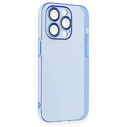 iPhone 14 Pro Max Armada Lensli Kapak Kılıf - Sierra Blue 5