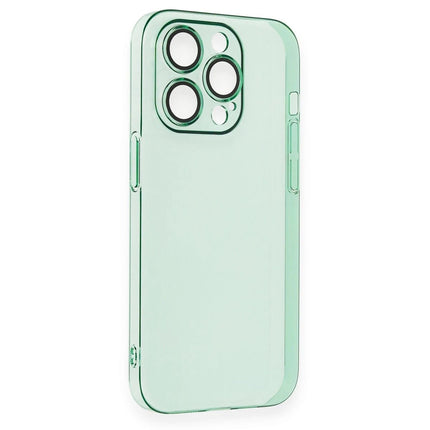 iPhone 14 Pro Max Armada Lensli Kapak Kılıf - Yeşil 5