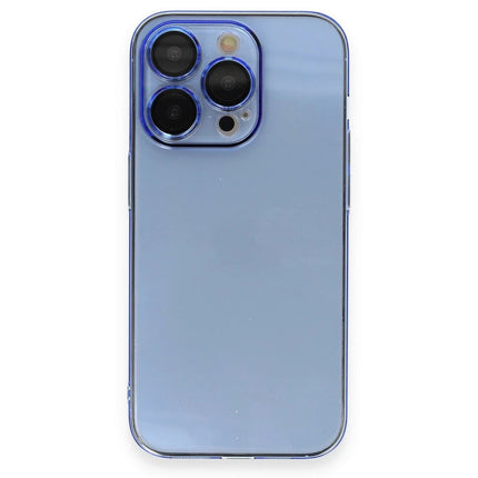 iPhone 14 Pro Max Armada Lensli Kapak Kılıf - Sierra Blue