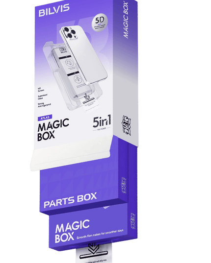 iPhone 14 Pro Max Bilvis 5in1 3D Magic Cam Ekran Koruyucu 2