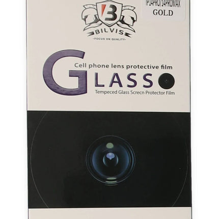 iPhone 14 Pro Max Bilvis Titan Kamera Lens - Gold 3