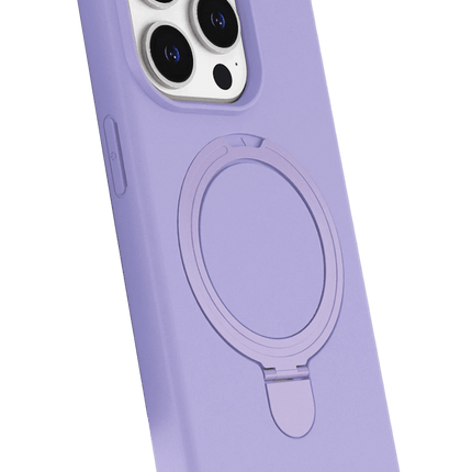 iPhone 14 Pro Max Regal Magsafe Standlı Kapak Kılıf - Lila 2