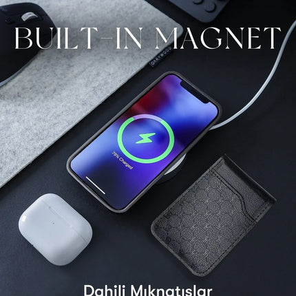 iPhone 14 Pro Max Timothy Cüzdanlı Standlı Kapak Kılıf - Kahverengi 5