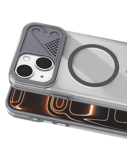 iPhone 14 Zinko Magsafe Kapak Kılıf - Titan Gri 2