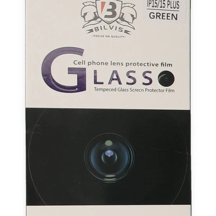 iPhone 15 Bilvis Titan Kamera Lens - Yeşil 3