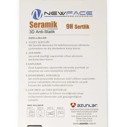iPhone 15 Pro 3D Antistatik Mat Seramik Nano Ekran Koruyucu 5