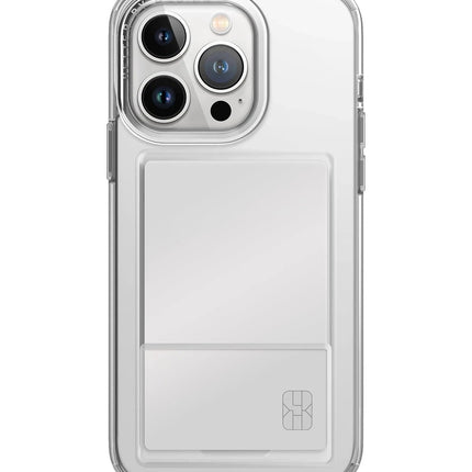 iPhone 15 Pro Air Fender Kartvizitli Kapak Kılıf - Şeffaf 2
