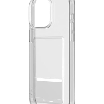iPhone 15 Pro Air Fender Kartvizitli Kapak Kılıf - Şeffaf 3