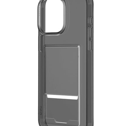 iPhone 15 Pro Air Fender Kartvizitli Kapak Kılıf - Füme 3