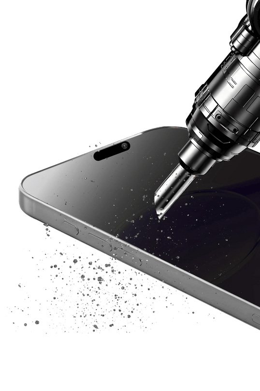 iPhone 15 Pro Bilvis 5in1 5D Magic Hayalet Cam Ekran Koruyucu 5