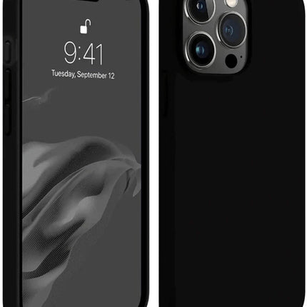 iPhone 15 Pro First Silikon Kılıf - Siyah