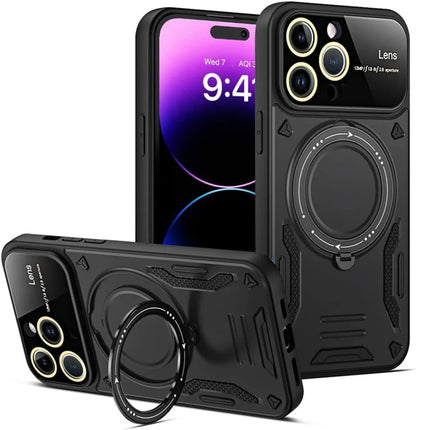 iPhone 15 Pro Joy Lens Standlı Kapak Kılıf