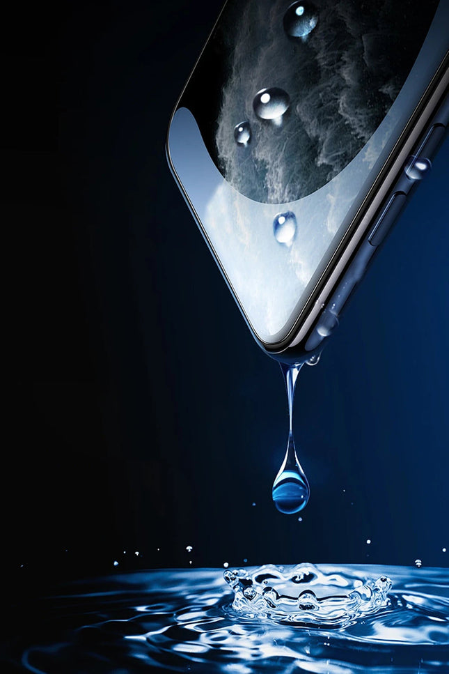 iPhone 15 Pro Max 3D Anti-Peep Curved Hayalet Cam Ekran Koruyucu 6