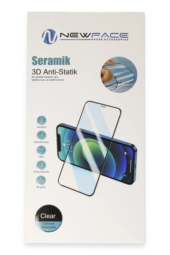 iPhone 15 Pro Max 3D Antistatik Seramik Nano Ekran Koruyucu 4