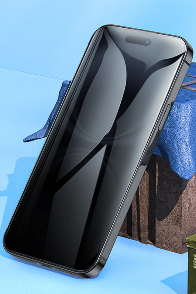 iPhone 15 Pro Max Bear Shield Hayalet Cam Ekran Koruyucu 8
