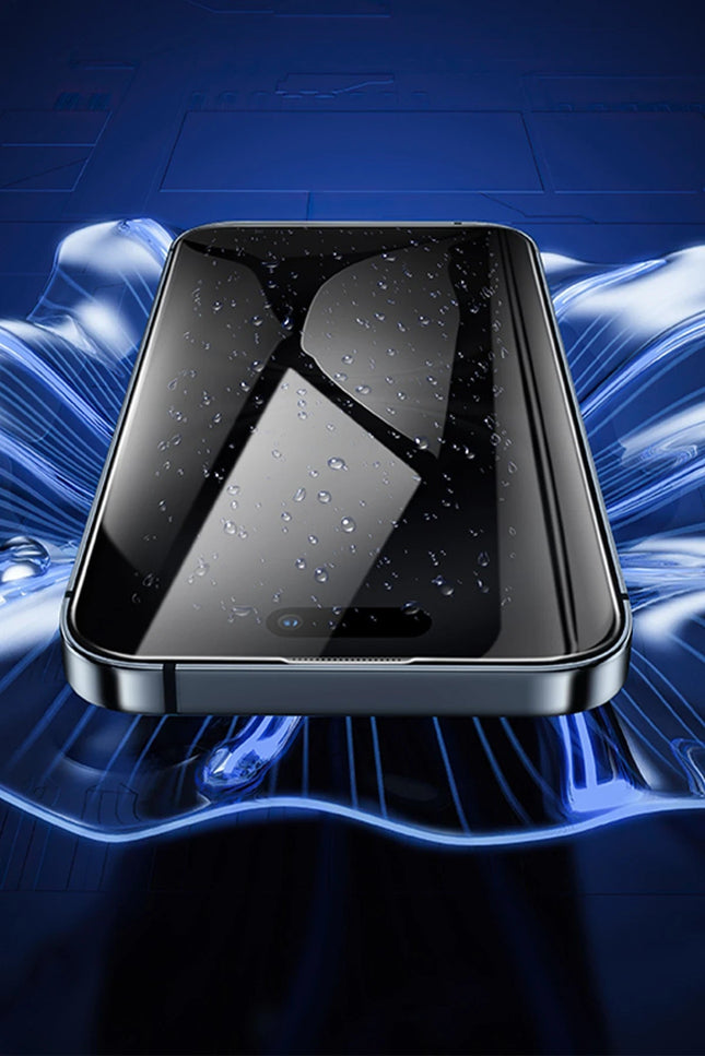 iPhone 15 Pro Max Bear Shield Hayalet Cam Ekran Koruyucu 9