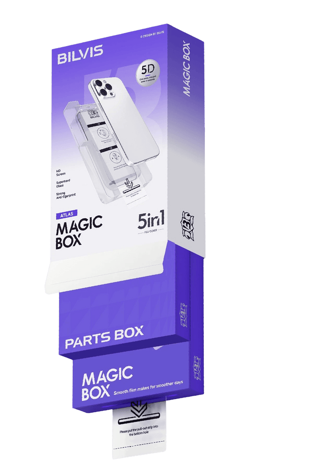 iPhone 15 Pro Max Bilvis 5in1 3D Magic Cam Ekran Koruyucu 2