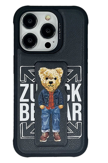iPhone 15 Pro Max Claude Standlı Kapak Kılıf - Siyah