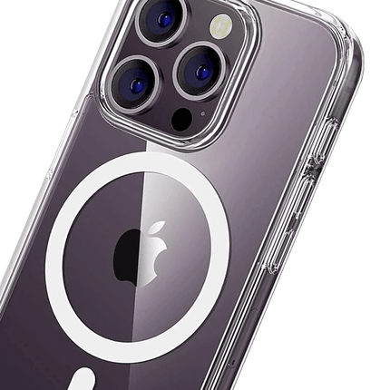 iPhone 15 Pro Max Combo Sert Şeffaf Magsafe Kapak Kılıf 3