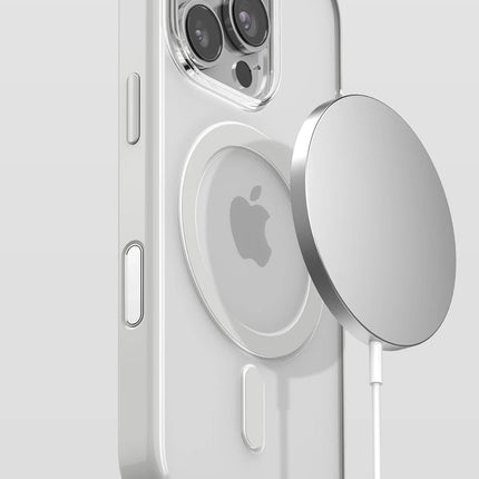 iPhone 15 Pro Max Joly Magsafe Kapak Kılıf - Beyaz 4