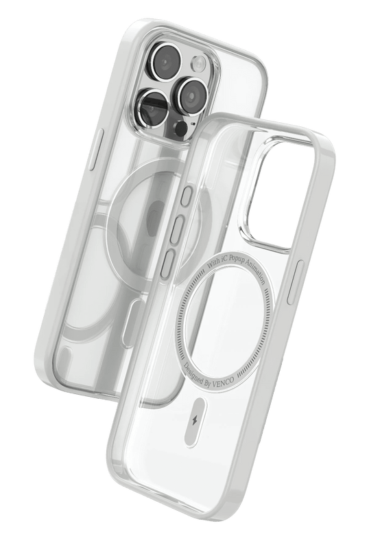 iPhone 15 Pro Max Joly Magsafe Kapak Kılıf - Beyaz 2