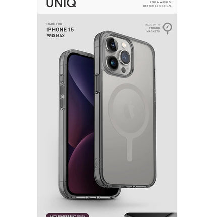 iPhone 15 Pro Max LifePro Xtreme Magsafe Kapak Kılıf - Titan Gri 5