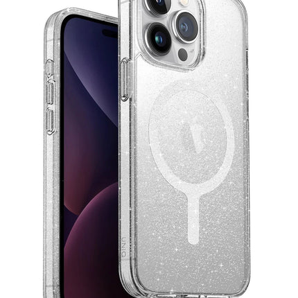 iPhone 15 Pro Max LifePro Xtreme Magsafe Kapak Kılıf - Simli