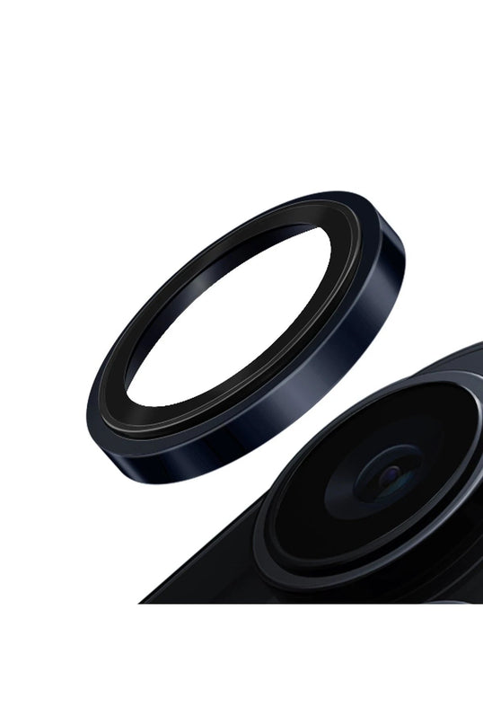 iPhone 15 Pro Max Optix Prime Çelik Çerçeveli Sapphire Kamera Lens Koruyucu