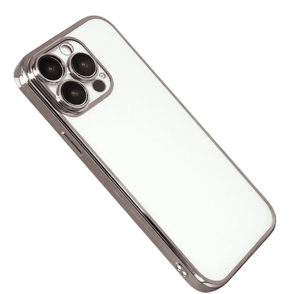 iPhone 15 Pro Max Razer Lensli Silikon Kılıf - Titan Gri 4