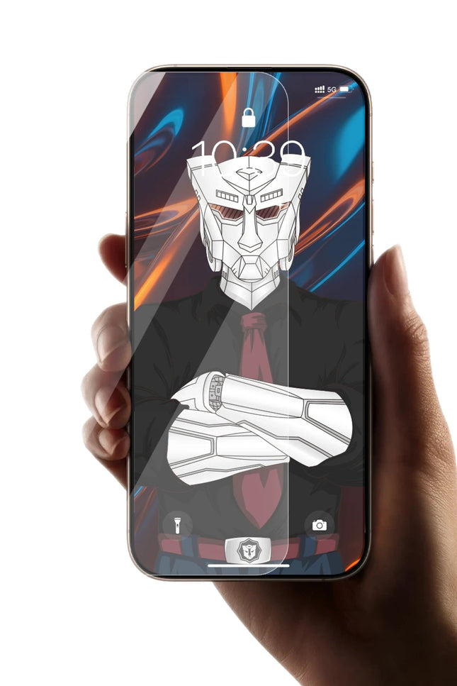 iPhone 15 Pro Max Rimless Entire Clear Cam Ekran Koruyucu 3
