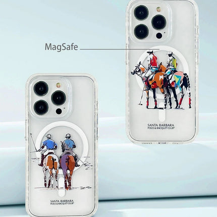 iPhone 15 Pro Max Willie Şeffaf Magsafe Kapak Kılıf - Desen 3 3