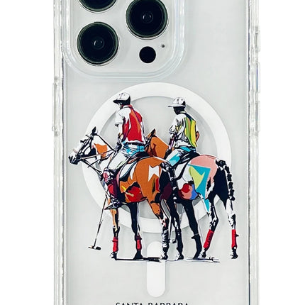iPhone 15 Pro Willie Şeffaf Magsafe Kapak Kılıf - Desen 1