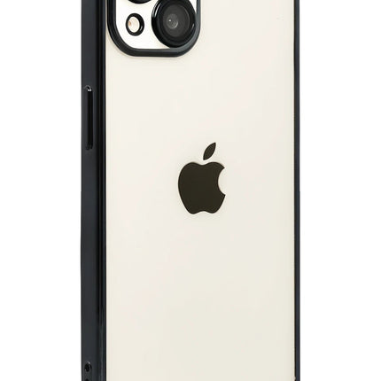 iPhone 15 Razer Lensli Silikon Kılıf - Siyah
