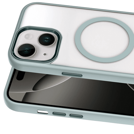 iPhone 15 Terea Magsafe Kapak Kılıf - Gri 2