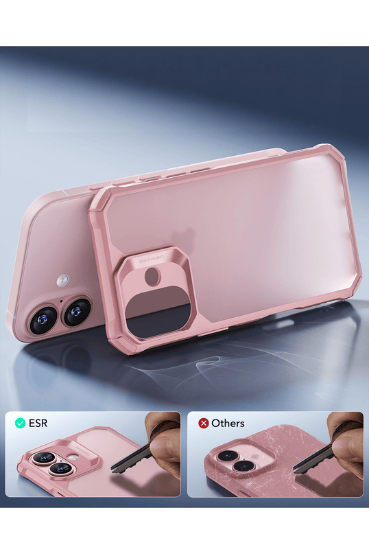 iPhone 16 Air Armor Kapak Kılıf - Pembe 2
