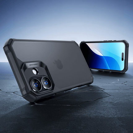 iPhone 16 Air Armor Kapak Kılıf - Siyah 2 3