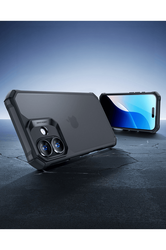 iPhone 16 Air Armor Kapak Kılıf - Siyah 2 3