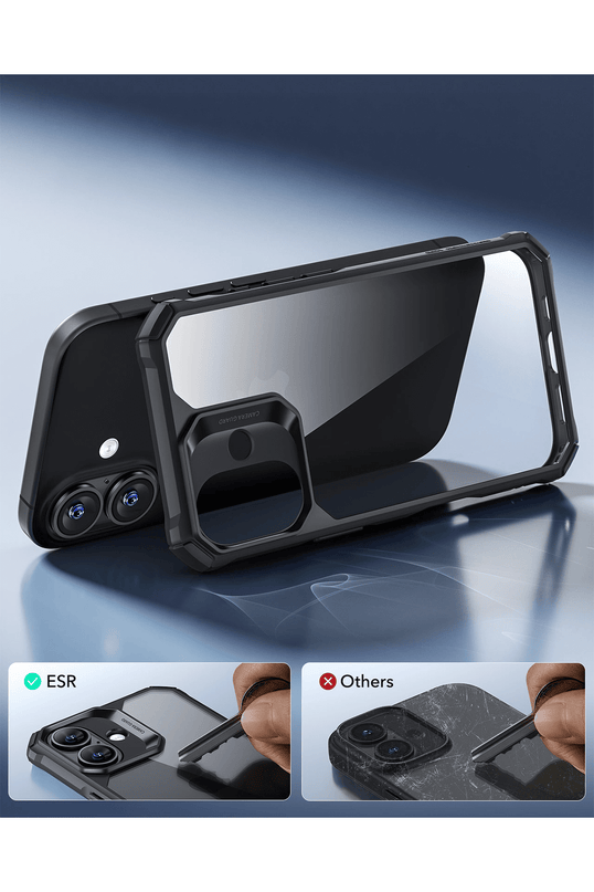 iPhone 16 Air Armor Kapak Kılıf - Siyah 3