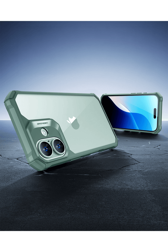 iPhone 16 Air Armor Kapak Kılıf - Yeşil 3