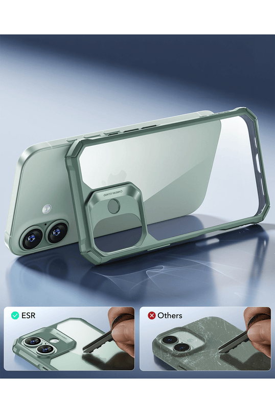 iPhone 16 Air Armor Kapak Kılıf - Yeşil 2