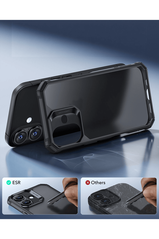 iPhone 16 Air Armor Kapak Kılıf - Siyah 2 2