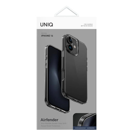 iPhone 16 Air Fender Kapak Kılıf - Füme 4