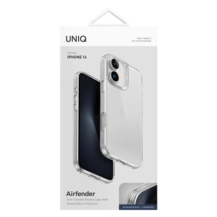 iPhone 16 Air Fender Kapak Kılıf - Şeffaf 4