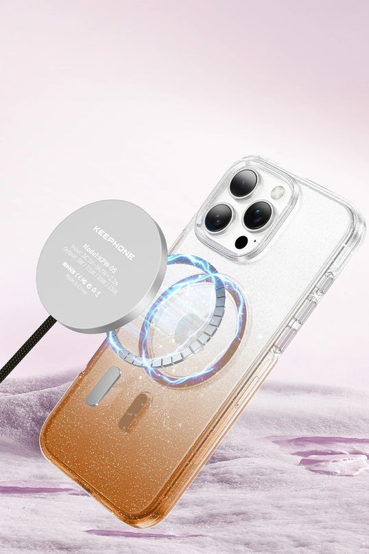 iPhone 16 Lillian Simli Magsafe Kılıf - Siyah 3